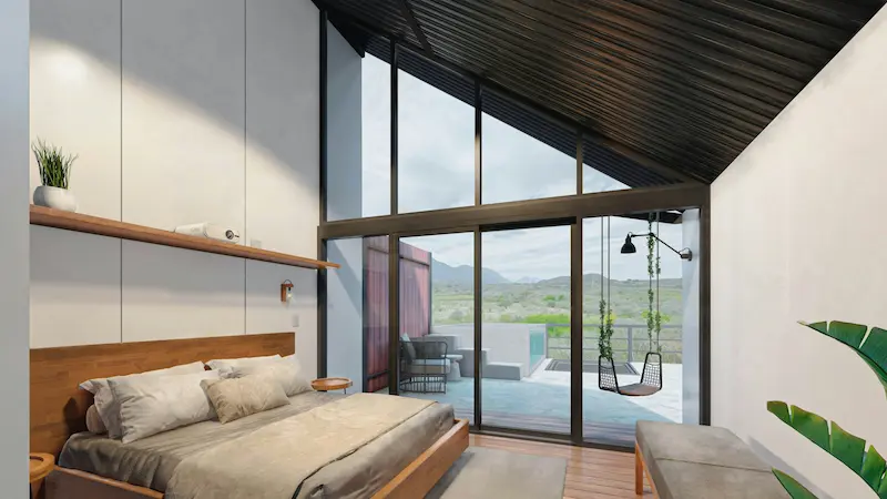 modern bedroom